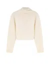 Hugo Boss Fisura Wool And Mohair Sweater In Neutral