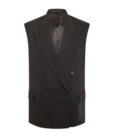 Hugo Boss Fitted Suit In Black