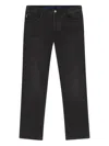 Hugo Boss Five-pocket Jeans In Black