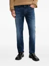 Hugo Boss Five-pocket Jeans In Blue