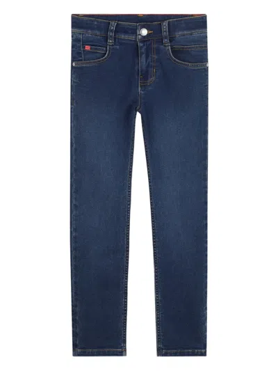 Hugo Boss Kids' Five-pocket Jeans In Blue