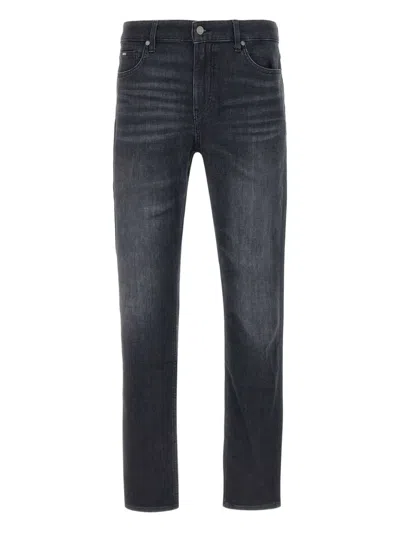 Hugo Boss Boss 5-pocket Slim Fit Jeans In Blue