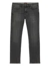 Hugo Boss Slim-fit Jeans In Lightweight Gray Comfort-stretch Denim In Gray