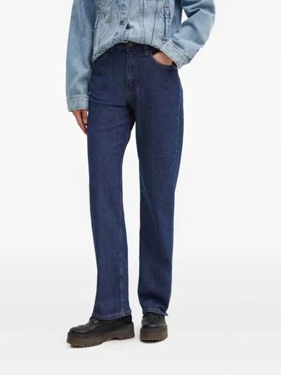 Hugo Boss Five-pockets Jeans In Blue