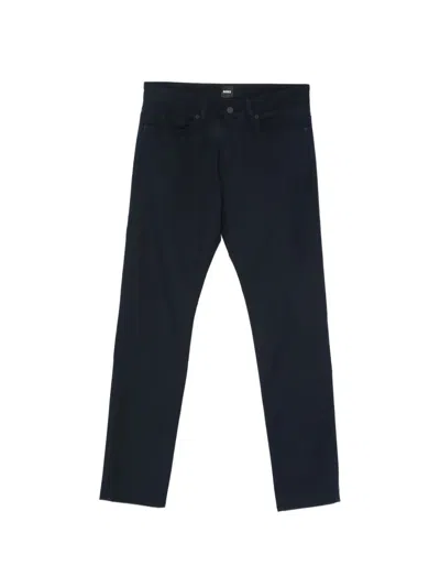 Hugo Boss Five-pocket Trousers In Blue