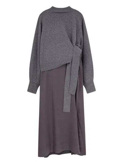 Hugo Boss Flalina Set In Gray