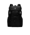 Hugo Boss Flap Backpack In Black