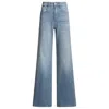 Hugo Boss Flared-leg Jeans In Blue Comfort-stretch Denim In Blue