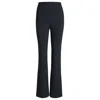 Hugo Boss Flared Leggings In Stretch Jersey In Blue