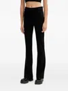 Hugo Boss Flared Trousers In Black