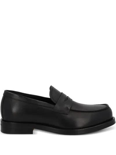 Hugo Boss Boss Sophisticated Loafers For Men In Black