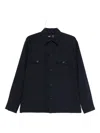 Hugo Boss Relaxed-fit Shirt In An Italian-made Linen Blend In Black