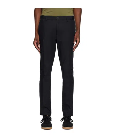 Hugo Boss Flip Pocket Work Pants In Black