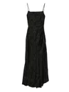 HUGO BOSS FLORAL-JACQUARD MAXI DRESS
