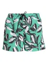 Hugo Boss Badeshorts Mit Blumen-print In Multi