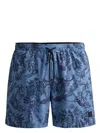 HUGO BOSS FLORAL-PRINT SWIM SHORTS