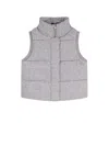 Hugo Boss Focrina Virgin Wool And Cashmere Sleeveless Jacket In Multi
