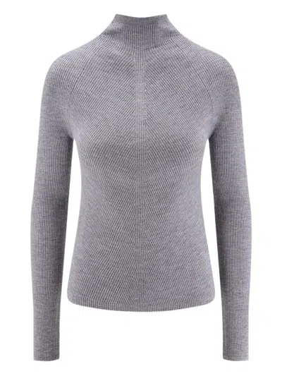 HUGO BOSS FOLIORA MOCK-NECK SWEATER