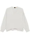 Hugo Boss Fondys Sweater In Grey