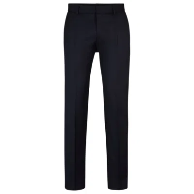 HUGO BOSS FORMAL TROUSERS IN VIRGIN-WOOL SERGE