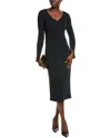 Hugo Boss Formina Sweaterdress In Black