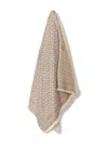 Hugo Boss Fringed Scarf In Neutral