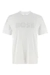 Hugo Boss Front Embroidery T-shirt In White