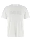 Hugo Boss Front Embroidery T-shirt In White