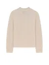Hugo Boss Fubrina Wool And Cashmere Sweater In Neutral