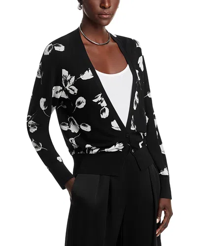 Hugo Boss Fuldie V Neck Cardigan In Open Misc