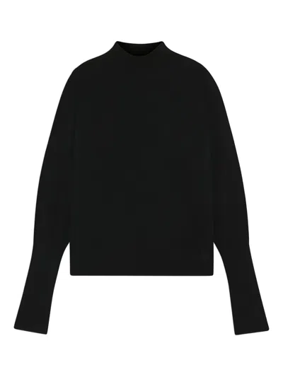 HUGO BOSS FUNNEL-NECK SWEATER