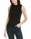 Hugo Boss Fusoni Wool-blend Sweater Tank In Black