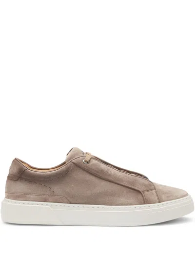 Hugo Boss Gary Sneakers In Braun