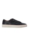 Hugo Boss Gary Lace-up Leather Sneakers In Black