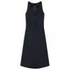 Hugo Boss Gathered-front Dress In Crinkle Satin In Blue