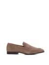 Hugo Boss Gavrie-loaf Mocassins In Beige