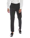Hugo Boss Genesis Wool Trouser In Gray