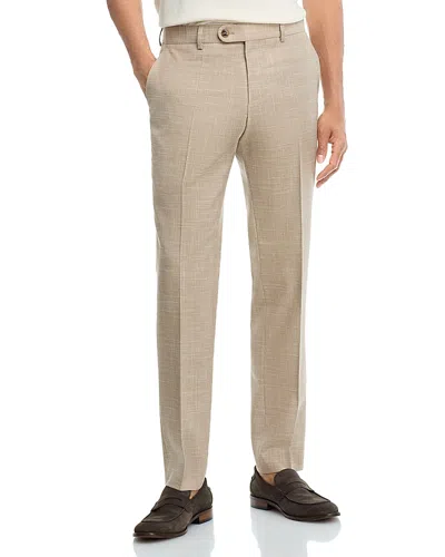 Hugo Boss Genius Melange Slim Fit Suit Pants In Light Beige