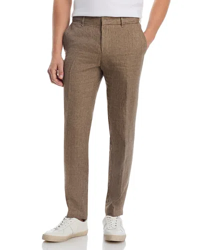 Hugo Boss Genius Slim Fit Linen Pants