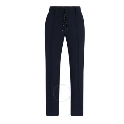 Hugo Boss Genius Slim-fit Trousers In Blue