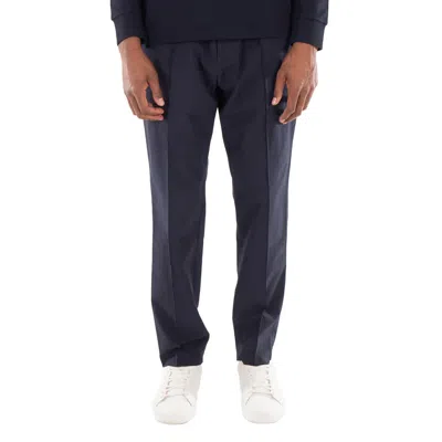 Hugo Boss Genius Slim-fit Trousers, Brand Size 56 (us Size 40) In Blue