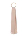 Hugo Boss Geometric-pattern Scarf In Brown