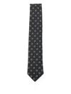 Hugo Boss Geometric-pattern Tie In Blue