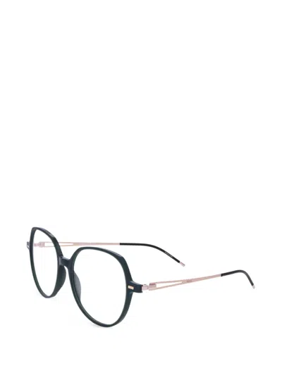 Hugo Boss Geometric-frame Glasses In Black