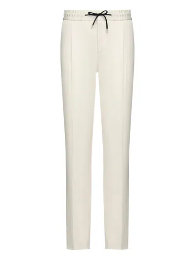 Hugo Boss Getlin Drawstring Trousers In Neutral