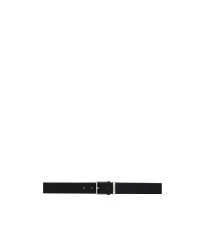 Hugo Boss Giupi Double-sided Belt In Black