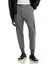 Hugo Boss Glavin Regular Fit Pants In Open Grey