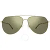 Hugo Boss Gold Mirror Pilot Men's Sunglasses Boss 1447/s 0j5g/wm 61 In Gold