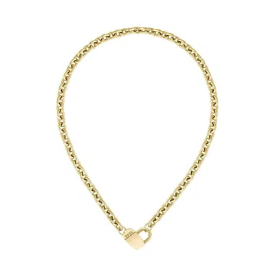 Hugo Boss Gold Stainless Steel Necklace