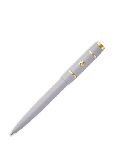 Hugo Boss Gold-tone-trim Ballpoint Pen In Purple